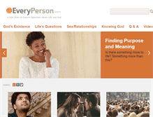 Tablet Screenshot of everyperson.com